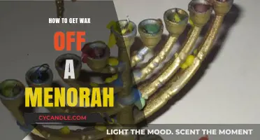 Removing Wax from Your Menorah: A Step-by-Step Guide