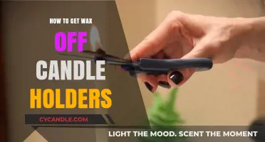 Effortless Wax Removal: Tips for Cleaning Candle Holders