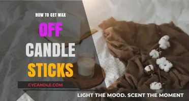 Easy Ways to Remove Wax from Candle Sticks Effortlessly