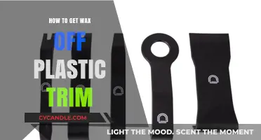 Easy Methods to Remove Wax from Plastic Trim Surfaces