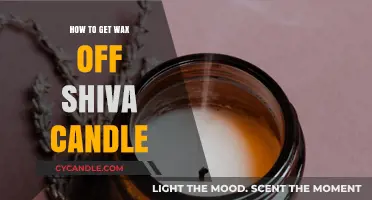 Effective Methods to Remove Wax from Your Shiva Candle Easily