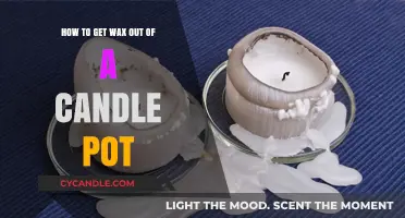 Effortless Ways to Remove Wax from Your Candle Pot