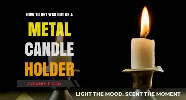 Effective Methods to Remove Wax from Metal Candle Holders