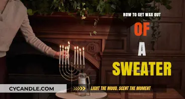 Sweater Rescue: Effective Methods to Remove Wax Stains