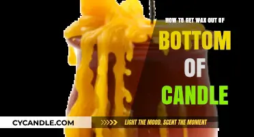 Effective Methods to Remove Wax from Candle Bottoms Easily