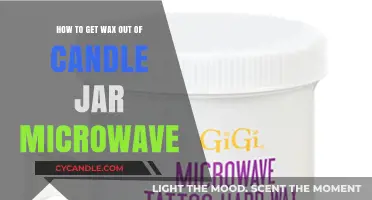 Microwave Method: Safely Remove Wax from Candle Jars Effortlessly
