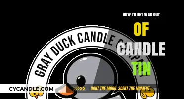 Effective Methods to Remove Wax from Candle Tins Easily