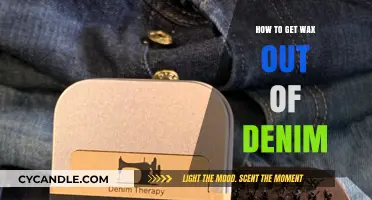 Effective Methods to Remove Wax from Denim Fabric