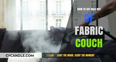 Effective Methods to Remove Wax from Fabric Couches