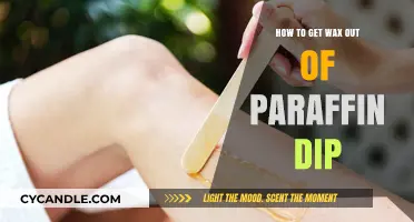 Effective Methods to Remove Wax from Paraffin Dip Easily