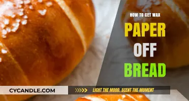 Easily Remove Wax Paper from Bread: A Simple Guide