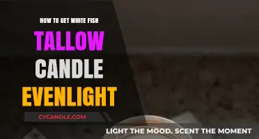 Crafting Evenly Lit White Fish Tallow Candles: A Step-by-Step Guide