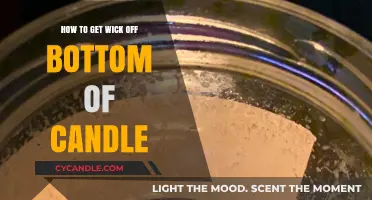 Effective Ways to Remove Wick Residue from Candle Bottoms