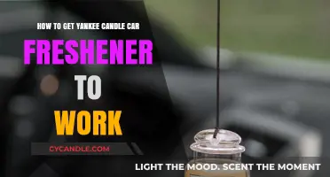 Revive Your Ride: Tips to Activate Yankee Candle Car Freshener