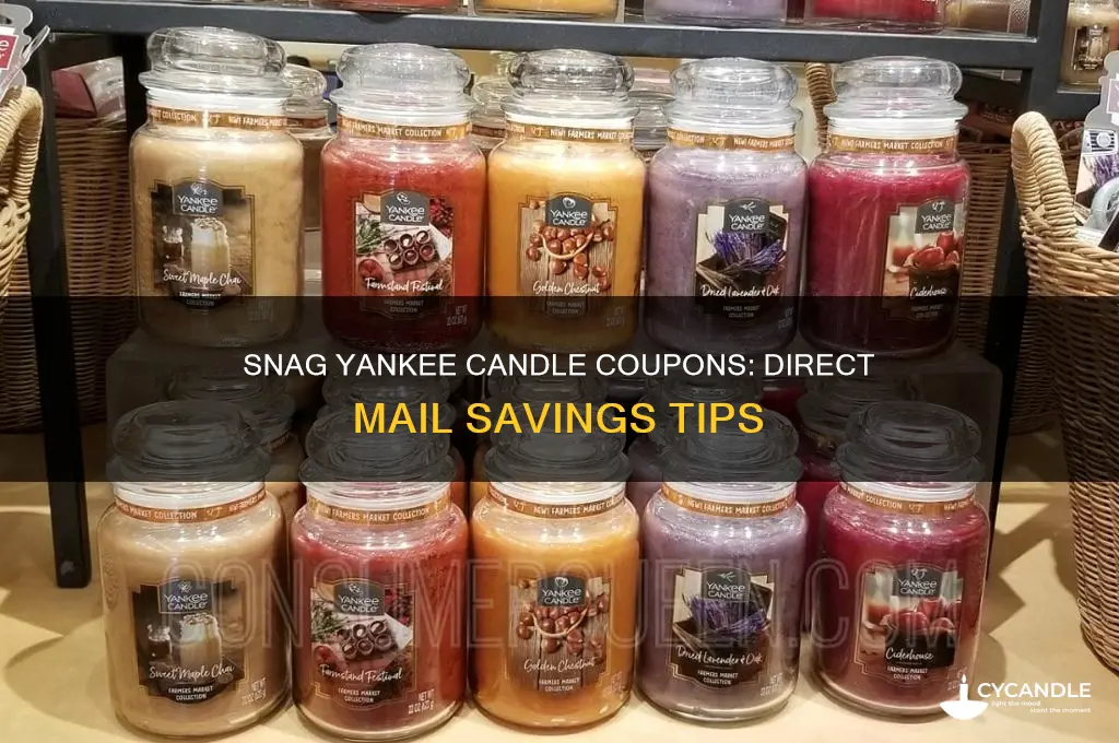 how to get yankee candle coupons in the mail