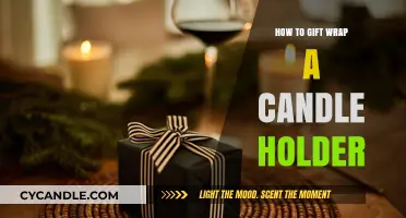 Creative Candle Holder Wrapping Ideas