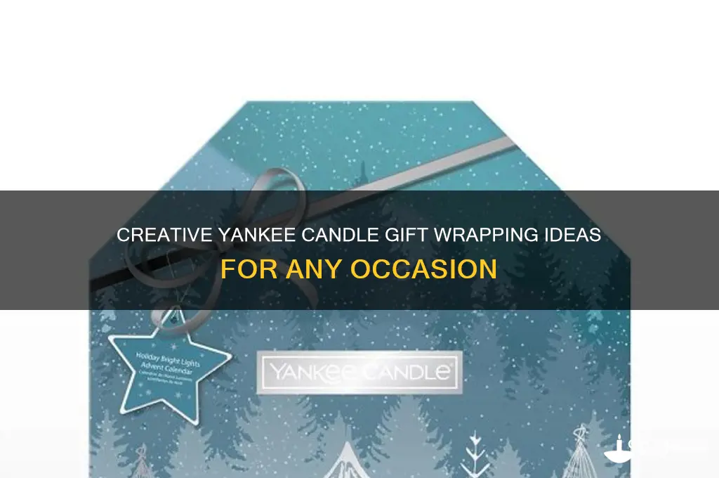 how to gift wrap a yankee candle