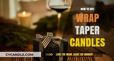 Creative Ways to Gift Wrap Taper Candles