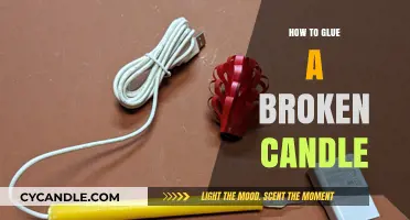 Mending Broken Candles: The Best Adhesive Techniques