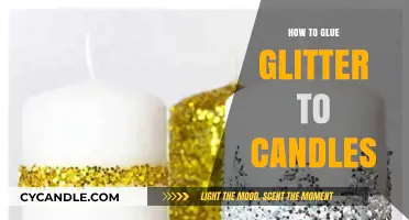 The Magic of Glitter: Adorning Candles with Sparkly Glue