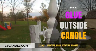 The Best Ways to Glue Outdoor Candles
