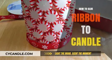 Attaching Ribbons to Candles: The Best Adhesive Methods