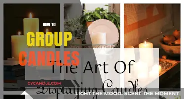 Grouping Candles: A Guide to Creating the Perfect Ambiance