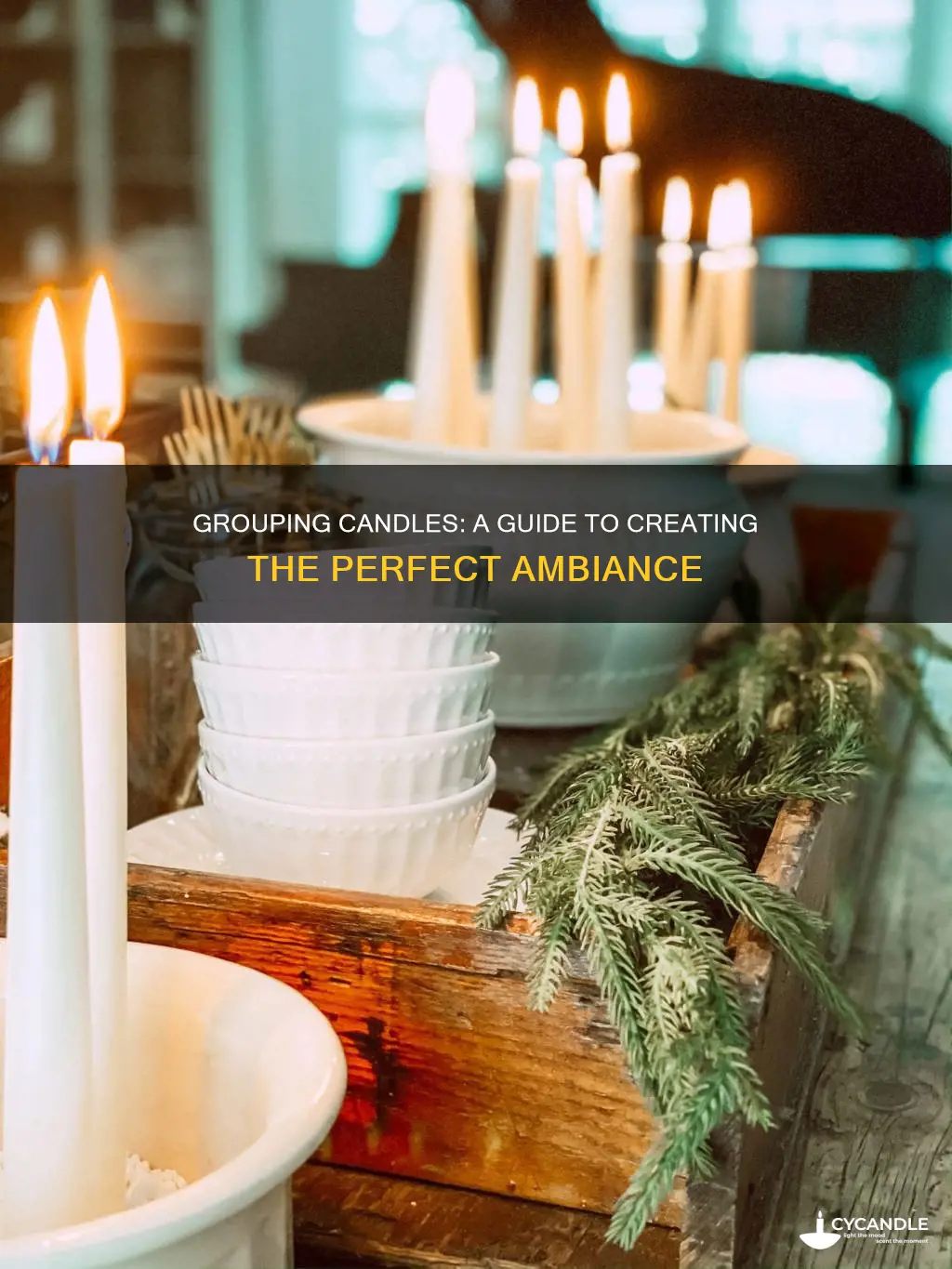 how to group candles