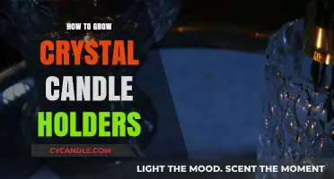 Cultivating Crystal Candle Holders: A Guide to Growing Your Own