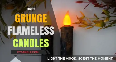 Grunge Up Flameless Candles: Easy DIY Tricks