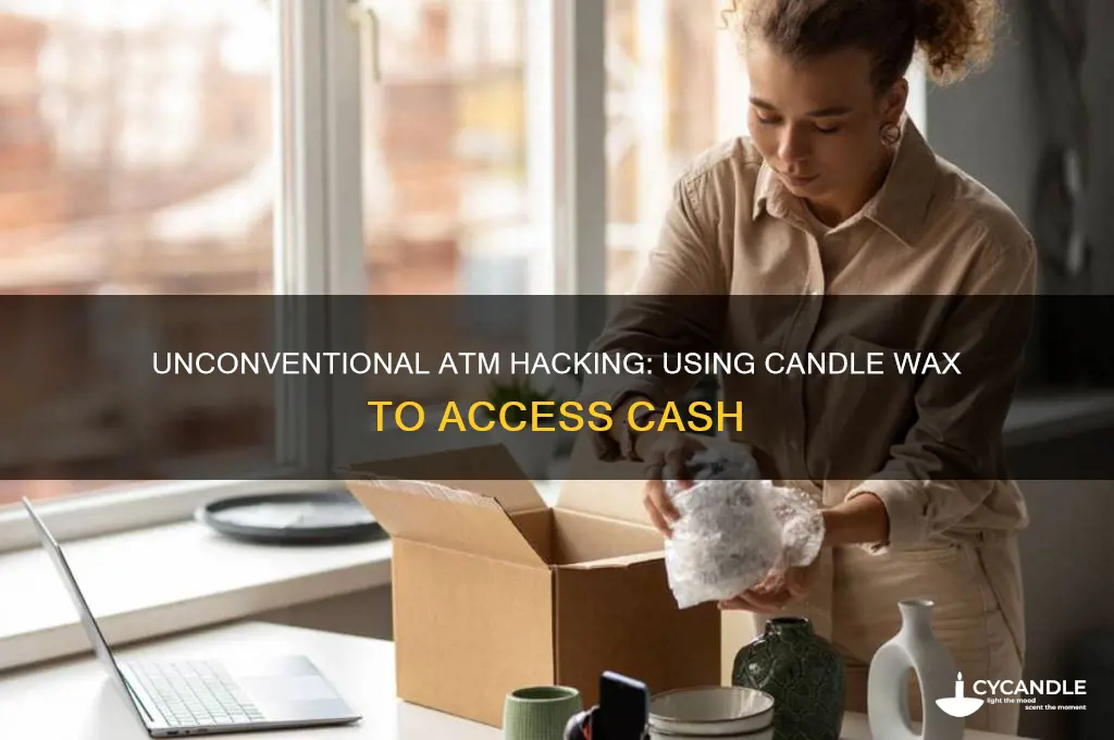 how to hack atm with candle wax