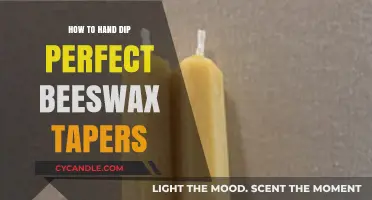 Mastering the Art of Hand-Dipping Perfect Beeswax Taper Candles