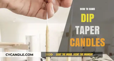 Hand-Dipped Taper Candles: A Step-by-Step Guide