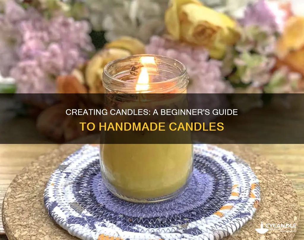 how to handmake candles