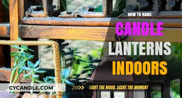 Creative Ways to Hang Candle Lanterns Indoors
