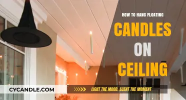Floating Candles: Ceiling Magic with a Twist