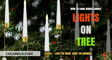Hanging Wired Candle Lights on Trees: A Step-by-Step Guide