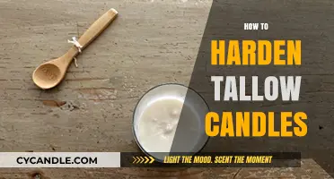 Hardening Tallow Candles: A Step-by-Step Guide to Success