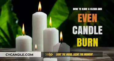Mastering the Art of a Perfect, Even Candle Burn Every Time