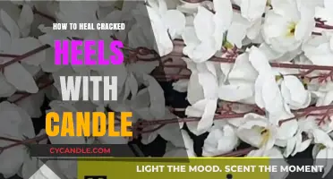 Heal Cracked Heels: An Unusual Candle Hack