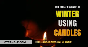 Warm Your Basement Safely: Candle Heating Tips for Winter Comfort