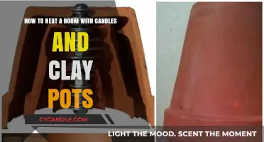 Candle-Lit Clay Pots: Heating Your Room Efficiently