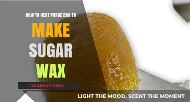 Mastering Heat Purging: Transforming BHO into Perfect Sugar Wax