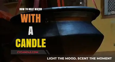 Candle-Heated Water: An Efficient and Eco-Friendly Method