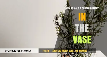 Holding Candles in Vases: The Right Way