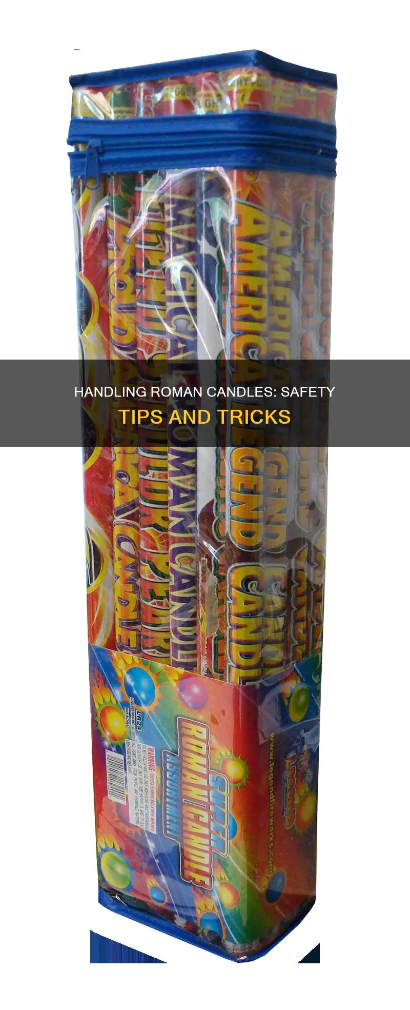 how to hold a roman candle