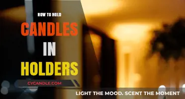 Candle Care: Securing Candles in Holders