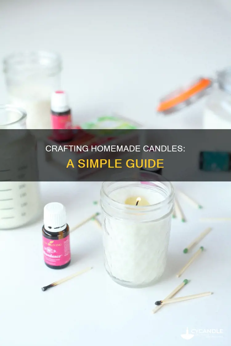 how to homemade candles