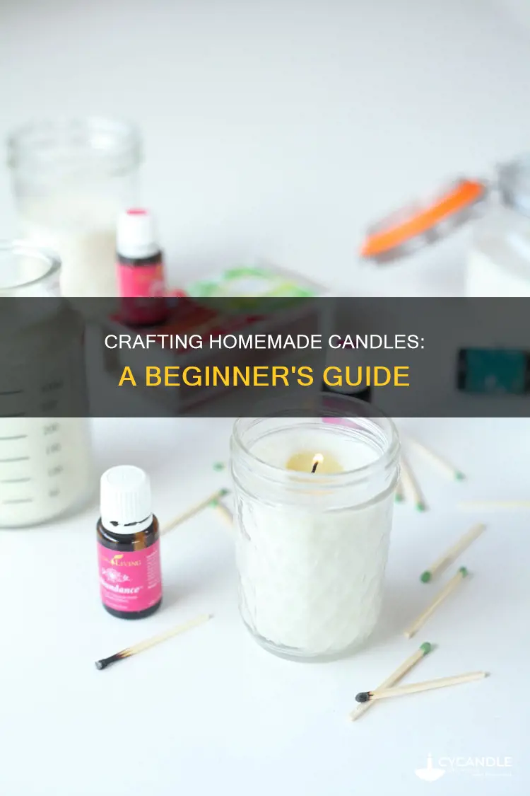 how to homemake candles