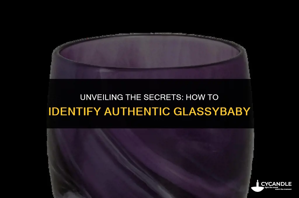 how to identify glassybaby